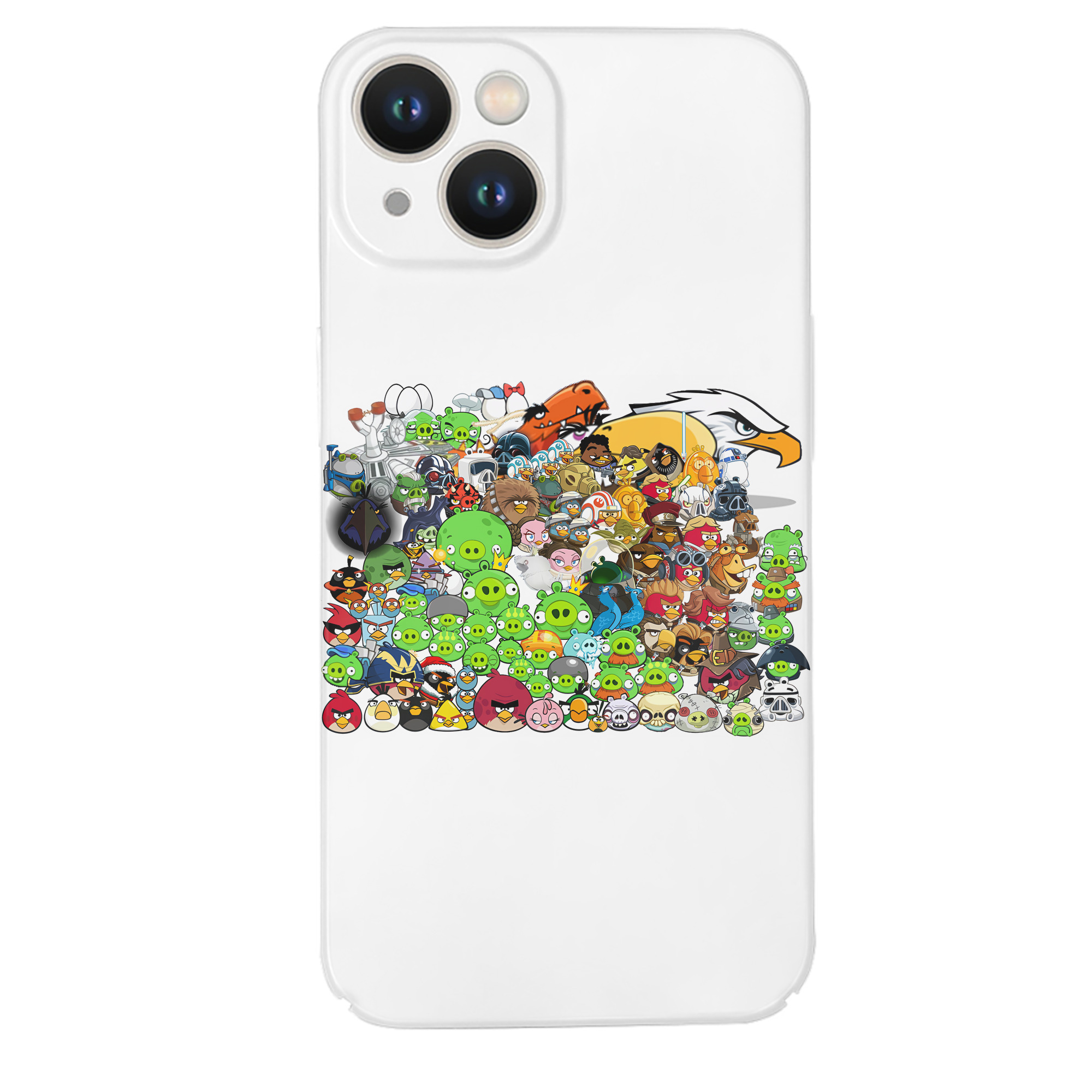 （画像用） Angry Birds アングリーバード 【iPhone 14シリーズ対応】ハードケース